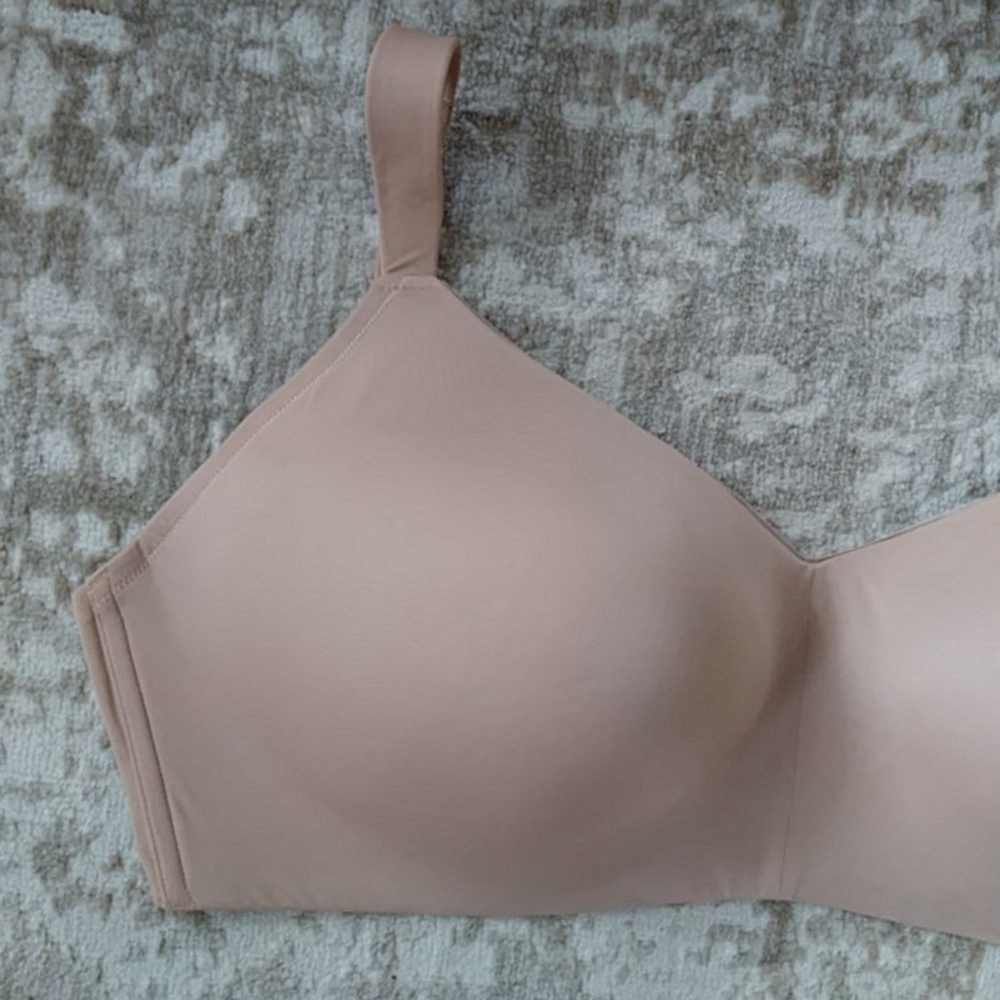 Auden Lightly Lined Wirefree Bra Plus Size 46DDD - Picture 4 of 13
